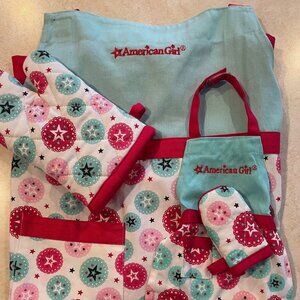 American Girl/William Sonoma Apron Set